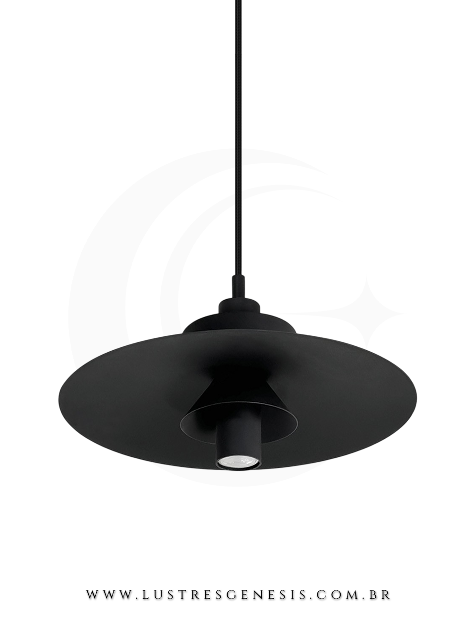 Luminaria Pendente Guanumbi Minimalista Lustre para Cabeceira de Cama, Lavabo, Banheiro, Balcao de Cozinha e Bancada Area Gourmet